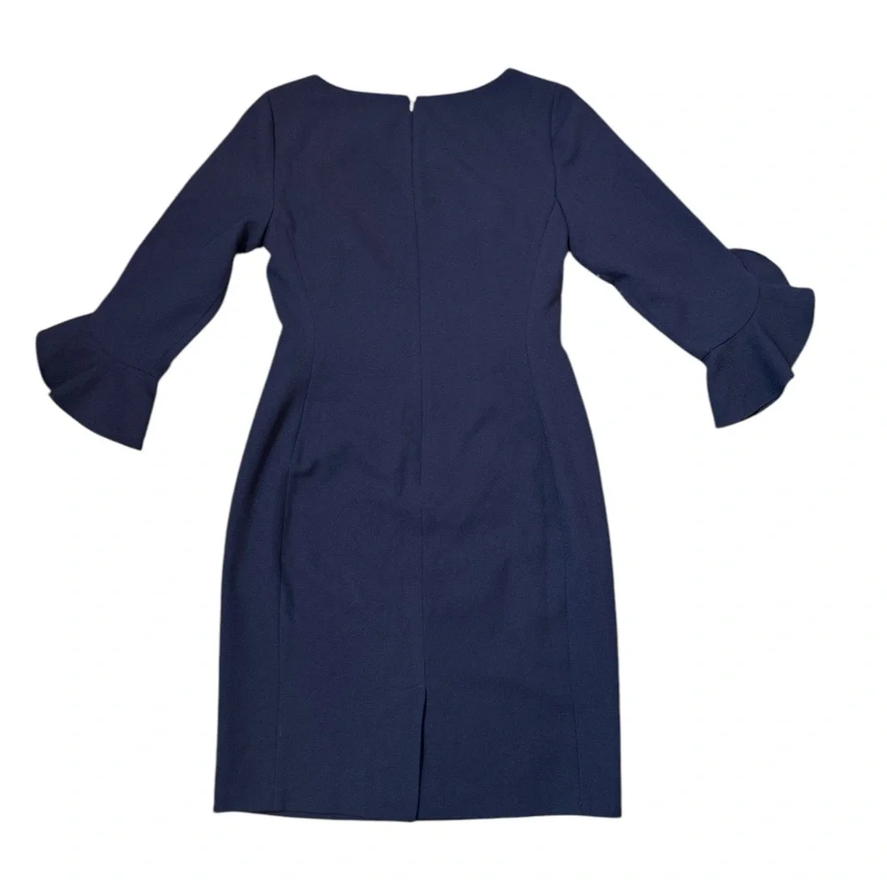 Karl Lagerfeld Sheath Dress with Bell Sleeves - Picture 6 of 9